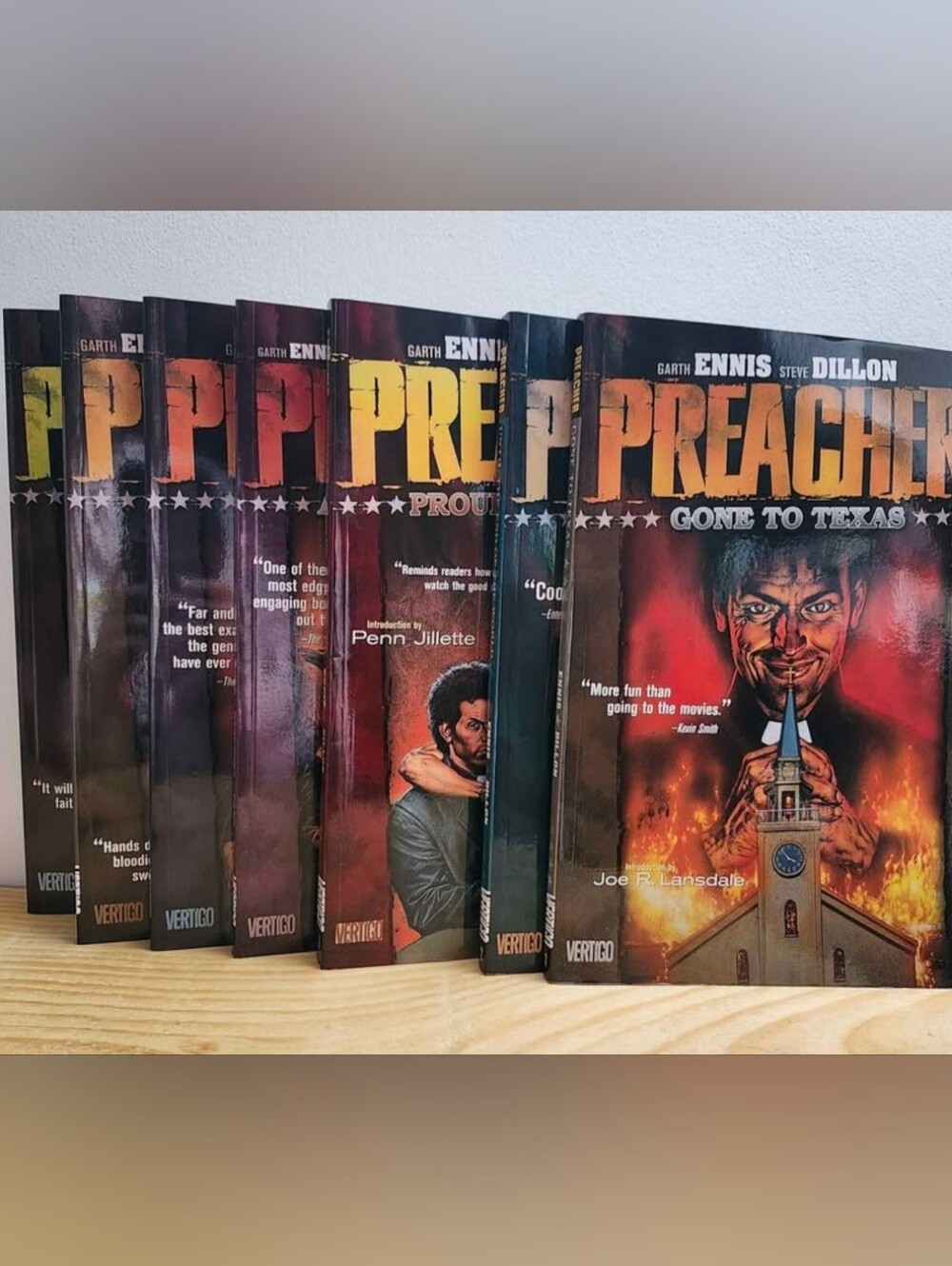Preacher Graphic Novels 1-7